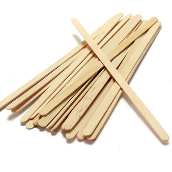 wooden coffee stirrer